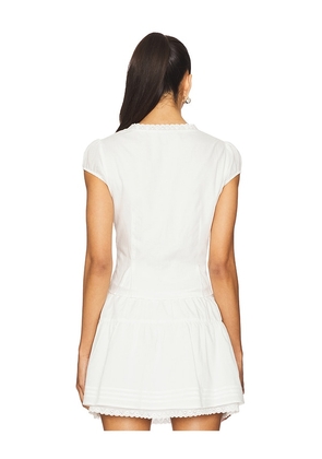 Elodie the Label Juliette Top in White. Size S. Also in XS, M, L.