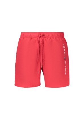 Tommy Hilfiger Rosso Polyester Mens Swimwear - M