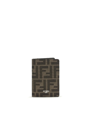 Fendi Bicolor Polyester Wallet