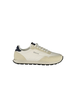 Blauer Bianco Polyester Men's Sneaker - EU40/US7