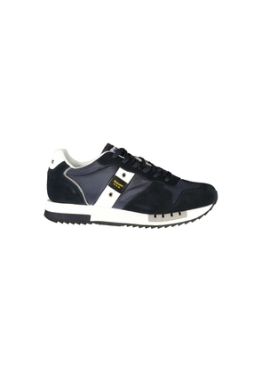 Blauer Blue Polyurethane Men's Sneaker - EU40/US7