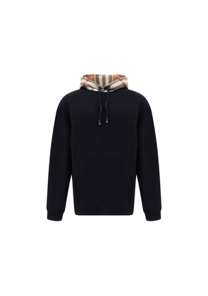 Burberry Black Cotton Sweatshirt - M