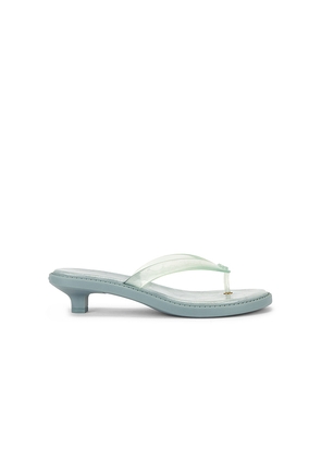 Coach Jelly Flip Flop Sandal in Baby Blue. Size 6. Also in 5, 7, 8, 9, 10.