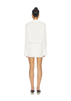 ALL THE WAYS Nina Mini Dress in White. Size XS. Also in S, M.