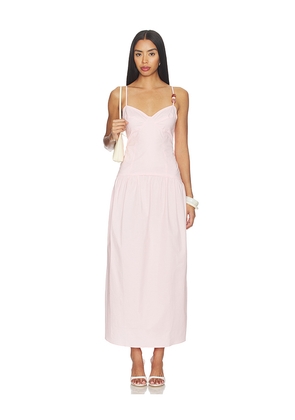 Baobab Simona Maxi Dress in Pink. Size XS. Also in L, M, S, XL.
