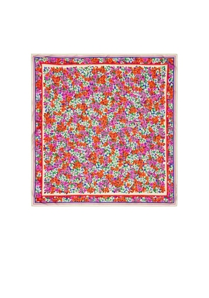 Essentiel Antwerp Jaber Square Scarf in Orange.