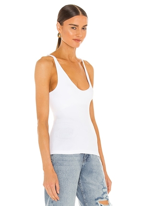 Free People Seamless V Neck Cami in White. Size XS/S. Also in M/L, L/XL.