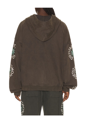 Diet Starts Monday Sol Full Zip Hoodie in Black. Size S. Also in M, L, XL/1X.