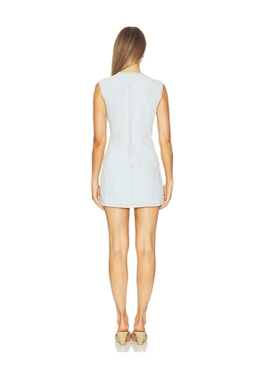 AGOLDE Barton Dress in Blue. Size XS. Also in S, M, L, XL.