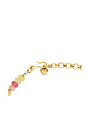Brinker + Eliza Citrus Necklace in Multi.