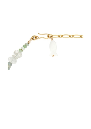 Brinker + Eliza Bellamy Necklace in Green.