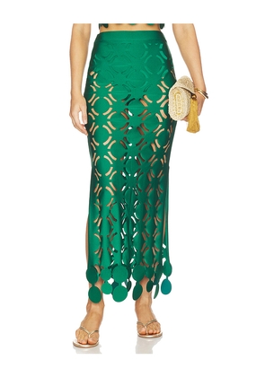 Ancora Bora Skirt in Green. Size S. Also in L.