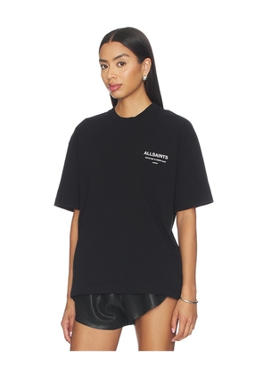 ALLSAINTS Dreamer Etta Tee in Black. Size XS. Also in M, S.