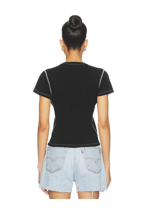 COTTON CITIZEN The Seoul Tee in Black. Size XS. Also in S, M, L.