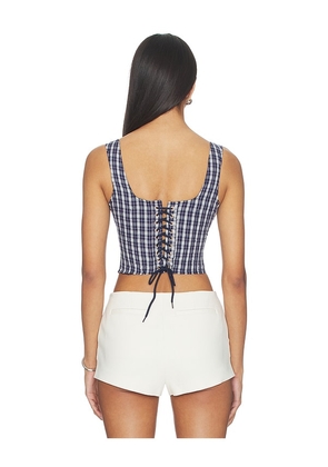 GUIZIO Chamonix Corset in Navy. Size XS. Also in S.