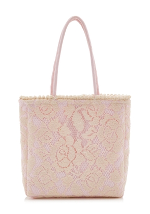 Marlies Grace Exclusive La Isla Leah Small Lace Tote Bag - Moda Operandi
