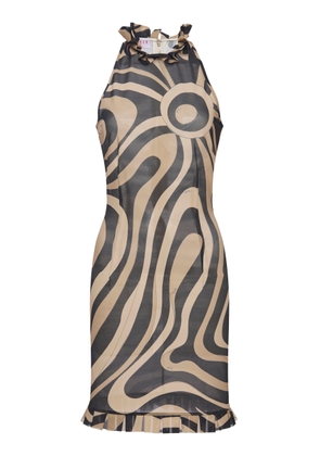 Pucci Printed Mesh Mini Dress - Moda Operandi