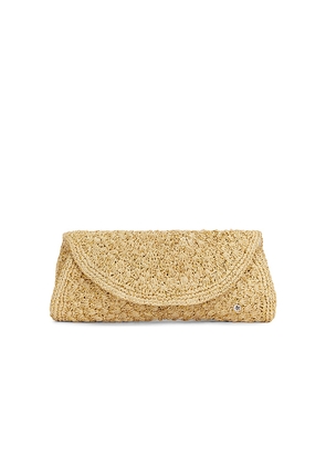 florabella Rimini Clutch in Beige.