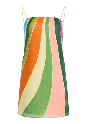 Cala de la Cruz Exclusive La Isla Ancona Linen Dress - Moda Operandi