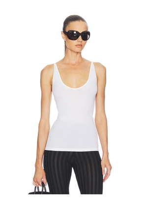 Helsa Cheraden Knit Core Tank in Ivory. Size XS. Also in L, M, S, XL, XXS.