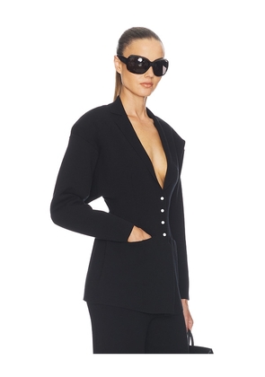 Helsa Louisse Structured Blazer in Black. Size XS. Also in S.
