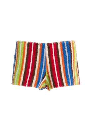 LA VESTE Exclusive La Isla Cotton Mini Shorts - Moda Operandi