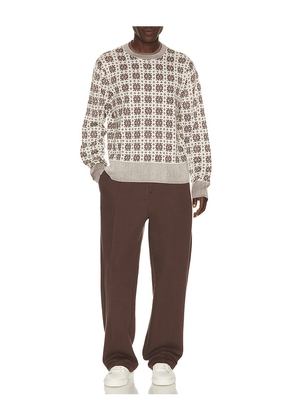 HEAD Golf Knit Crewneck in Grey. Size S. Also in L, M, XL/1X.