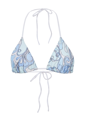Pucci Printed Bikini Top - Moda Operandi