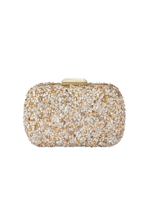 olga berg Savannah Pebble Clutch in Neutral.