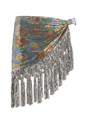 Rabanne Exclusive La Isla Mesh Wrap Skirt - Moda Operandi