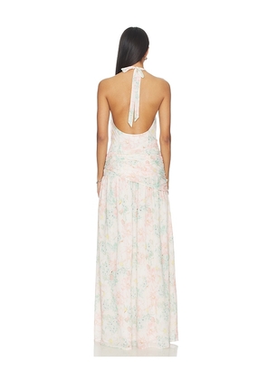 Lovers and Friends Kaloma Gown in Rose. Size XXS. Also in XS, S, M, L, XL.