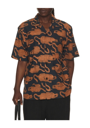 Kardo Ronen Shirt in Black. Size M. Also in L, XL/1X.