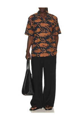 Kardo Ronen Shirt in Black. Size M. Also in L, S.