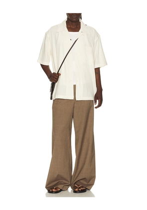 Kardo Rohit Shirt in Cream. Size S. Also in L, M, XL/1X.