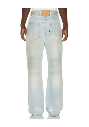 MADFRENZY Bootcut Jeans in Blue. Size S. Also in M, L, XL/1X.