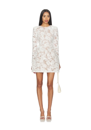 Nadine Merabi Sienna White Dress in White. Size 2/XS. Also in 4/S, 6/SM, 8/M, 10/L.