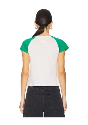 The Laundry Room Mon Cheri Cherry Coke Baby Tee in White. Size XL. Also in S, XS, M, L.