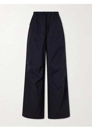 ON - Woven Wide-leg Pants - Black - x small,small,medium,large,x large