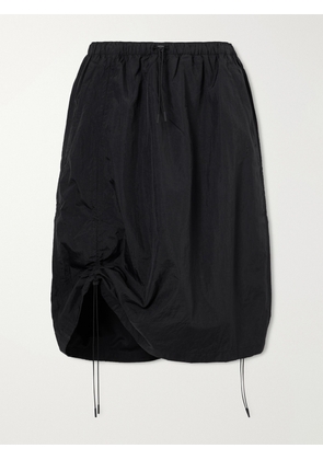 ON - Recycled Shell Midi Skirt - Black - x small,small,medium,large,x large