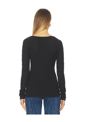 Sanctuary Fitted Raglan Cardigan in Black. Size M. Also in L.