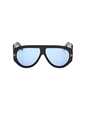 TOM FORD Pilot Sunglasses in Black.