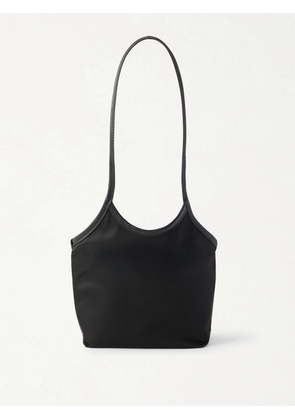 Valesque - Cami Small Leather-trimmed Nylon-satin Tote - Black - One size