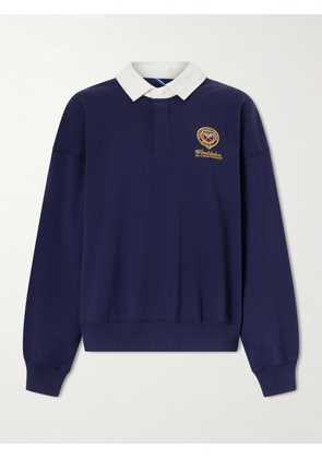Polo Ralph Lauren - Logo-appliqué Cotton Sweatshirt - Blue - xx small,x small,small,medium,large,x large