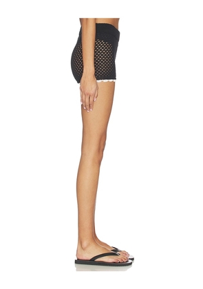 superdown Brisa short in Black. Size XS. Also in S, M, L.