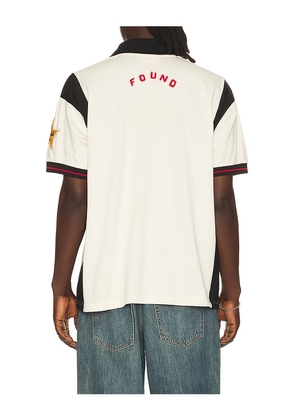 Found Soccer Jersey in Cream. Size S. Also in M, L, XL/1X, XXL/2X.