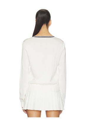 Splits59 Bekah Knit Cardigan in White. Size S. Also in XS, M.