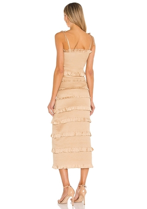 V. Chapman Lily Dress in Neutral. Size 12. Also in 6.