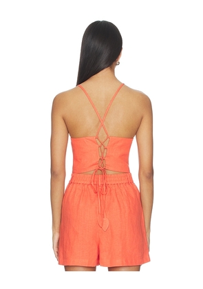 Yumi Kim Sahara Top in Tangerine. Size XS. Also in S, XL.