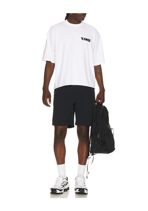 Y,IWO Big Boy Club Crop Tee in White. Size S. Also in M, L, XL/1X.
