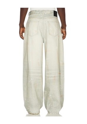 Won Hundred Lyon Printed Denim Jeans in Ligh Grey. Size 30. Also in 31, 33, 34, 36.